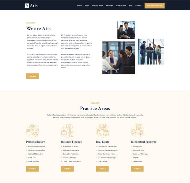 Lawyers Consulting Theme Atis 4