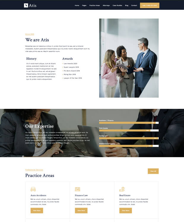 Lawyers Consulting Theme Atis 5
