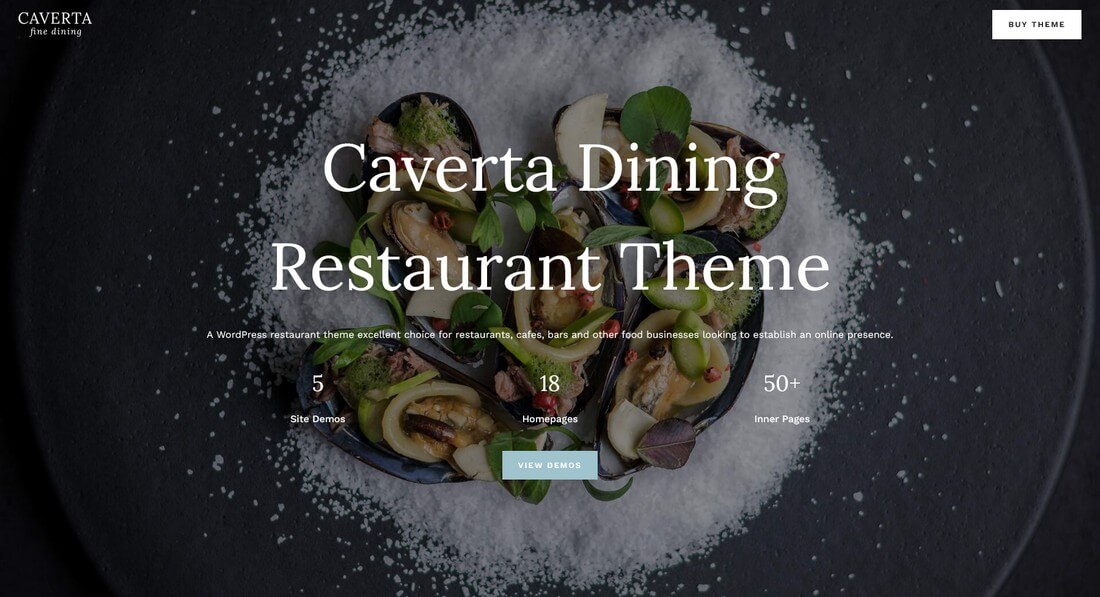 Caverta Dining Restaurant Theme