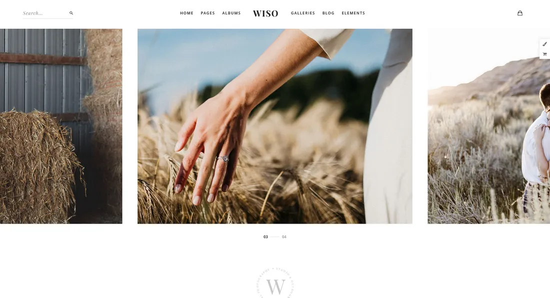 Wiso Photography Theme