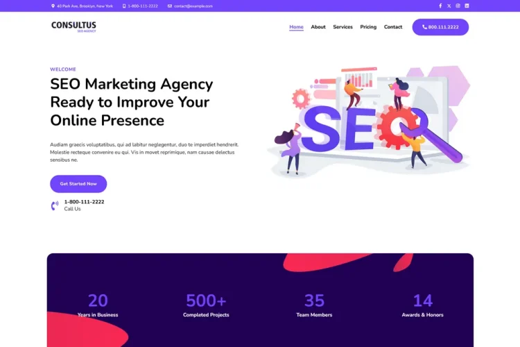 SEO Agency Theme