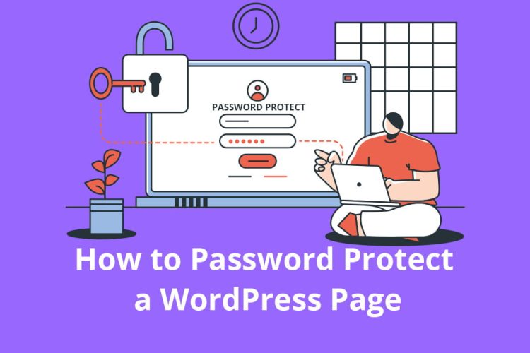 how to password protect WordPress page