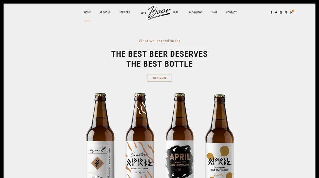 Bar & Pub theme - Craft Beer