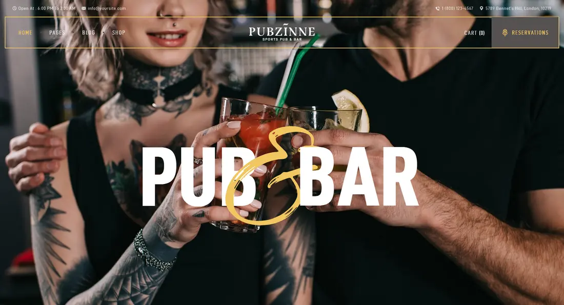 Bar & Pub theme - Pubzinne