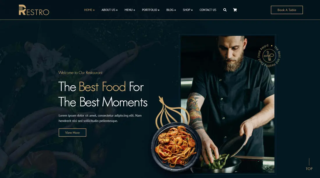 Bar & Pub theme - Restro