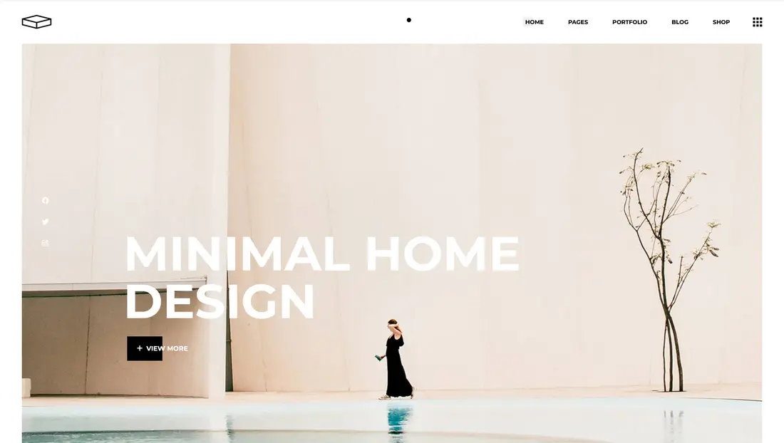 Brøk architecture theme