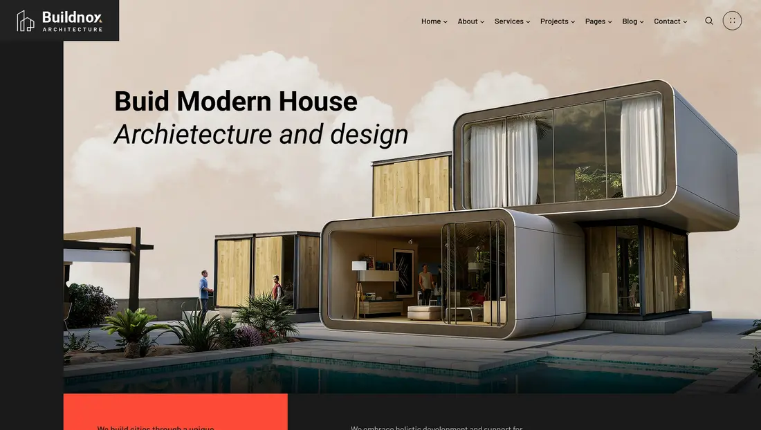 Buildnox architecture theme