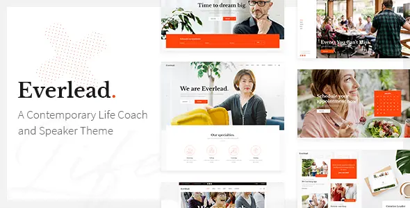 Everlead life coach theme