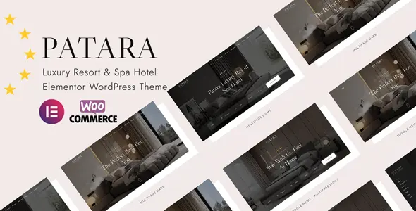 Patara Hotel WordPress theme