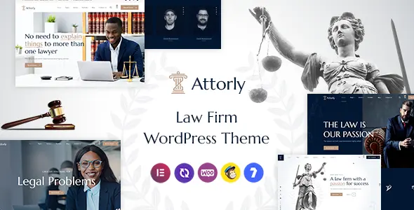 Attorly lawyer WordPress theme