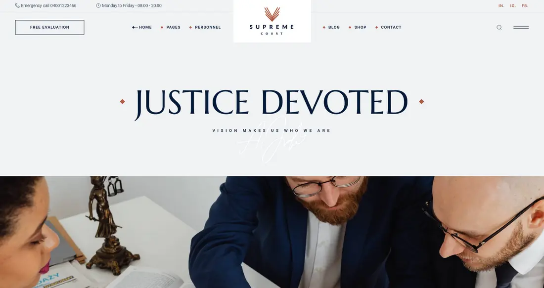 SupremeCourt lawyer theme