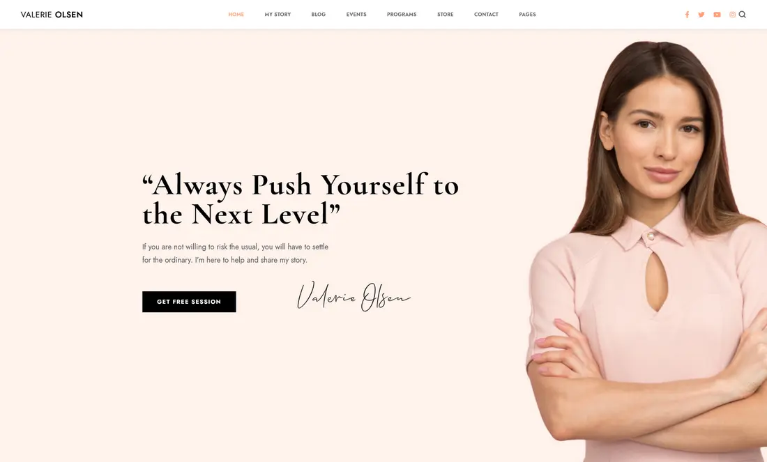 Leadership – Coach Online Courses WordPress theme