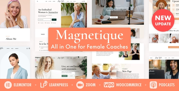 Magnetique Female Coaches theme