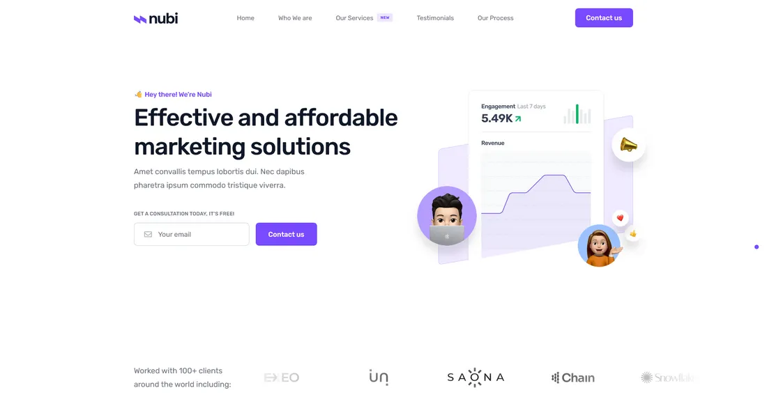 SEO Digital Agency - Nubi theme