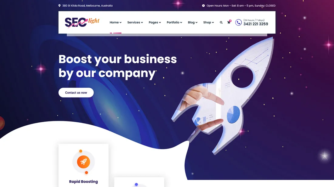 SEO Digital Marketing Agency - Seclight theme