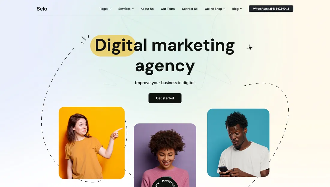 SEO Digital Marketing Agency - Selo theme