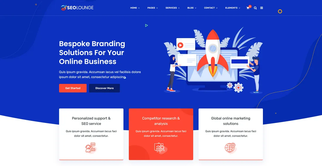 SEO Agency - SEOLounge theme