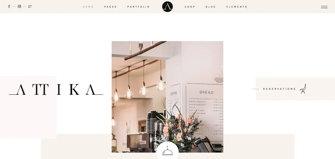 Attika Restaurant WordPress Theme